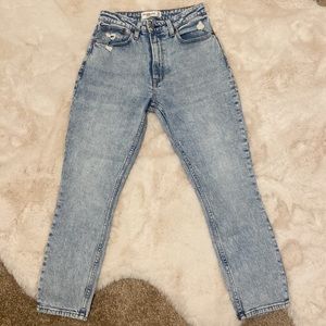 Curve Love High Rise Skinny Jean Abercrombie